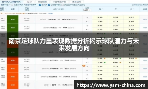 南京足球队力量表现数据分析揭示球队潜力与未来发展方向